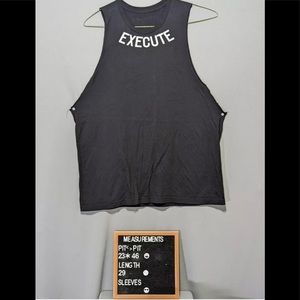 Beyond Average Men's Muscle Powerlifting Execute Push Past Your Potential Tee XL